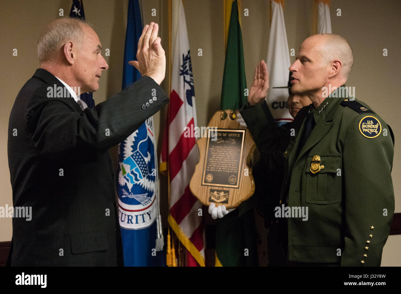 Ronald D. Vitiello was sworn in as the 17th Chief of the U.S. Border ...