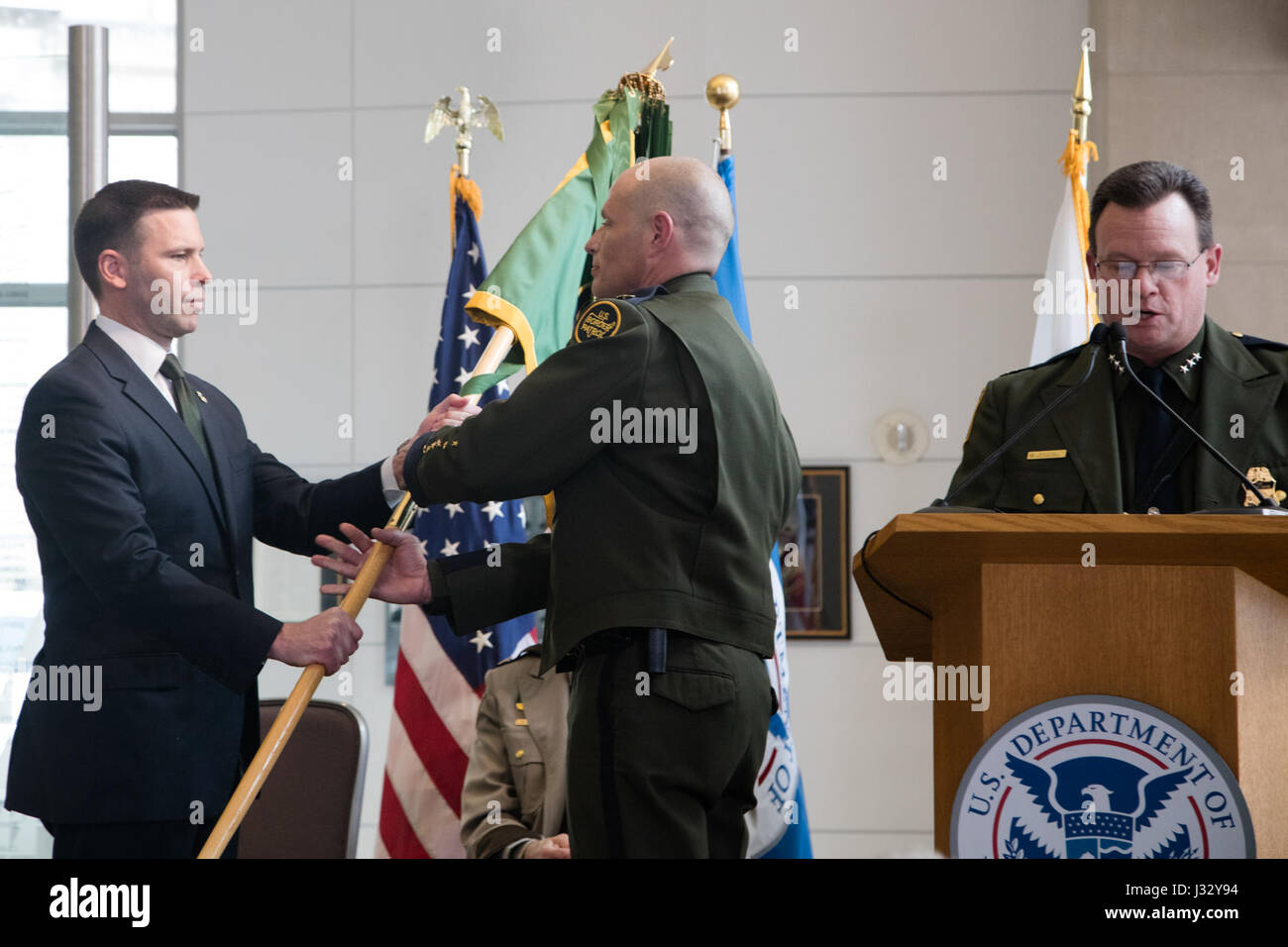Ronald D. Vitiello was sworn in as the 17th Chief of the U.S. Border ...