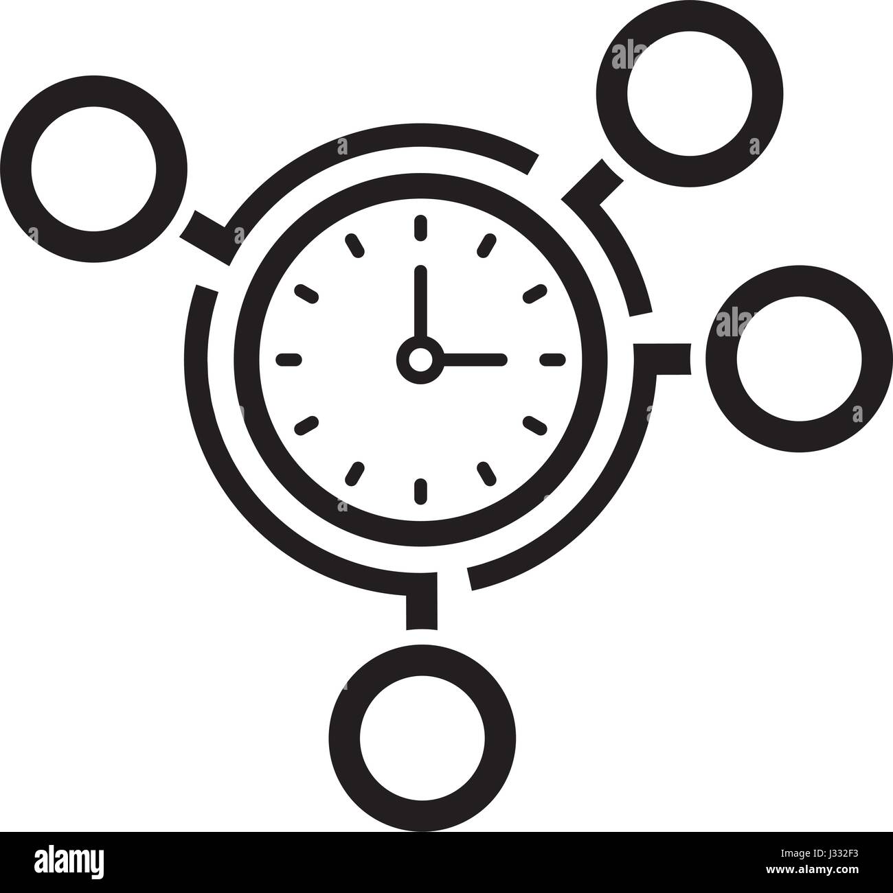 Time Management Icon. Business Concept Stock Vector Image & Art - Alamy