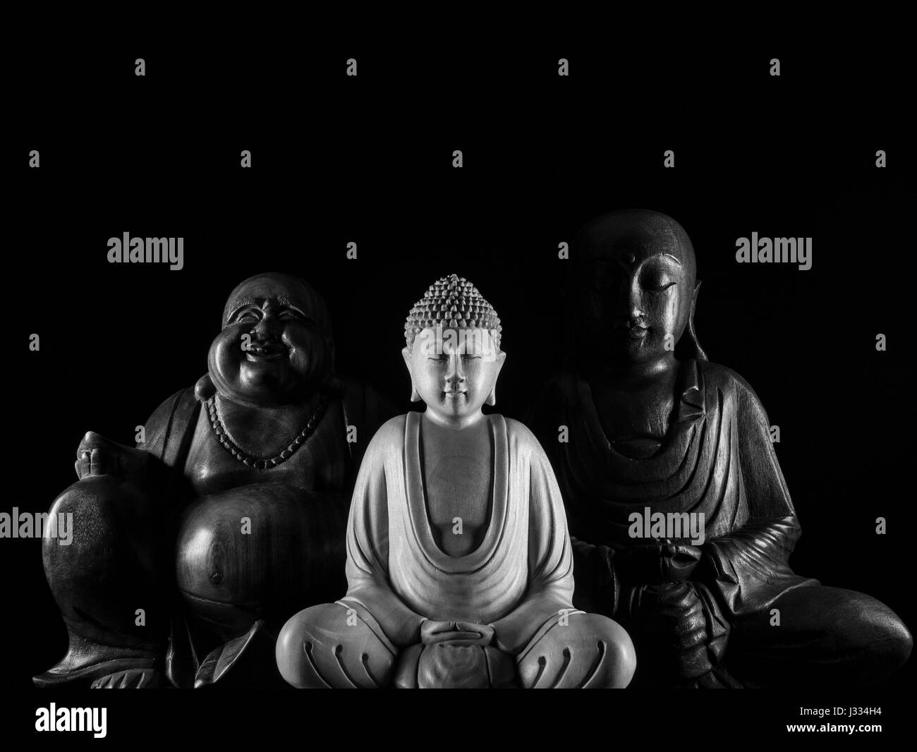 Buddha Sculpture 佛 像 佛像and Maitreya Sculpture 彌勒 菩薩 彌勒菩薩 像and Ksitigarbha Sculpture 地藏王 菩薩 地藏王菩薩 地藏菩薩 像stock Photo Alamy
