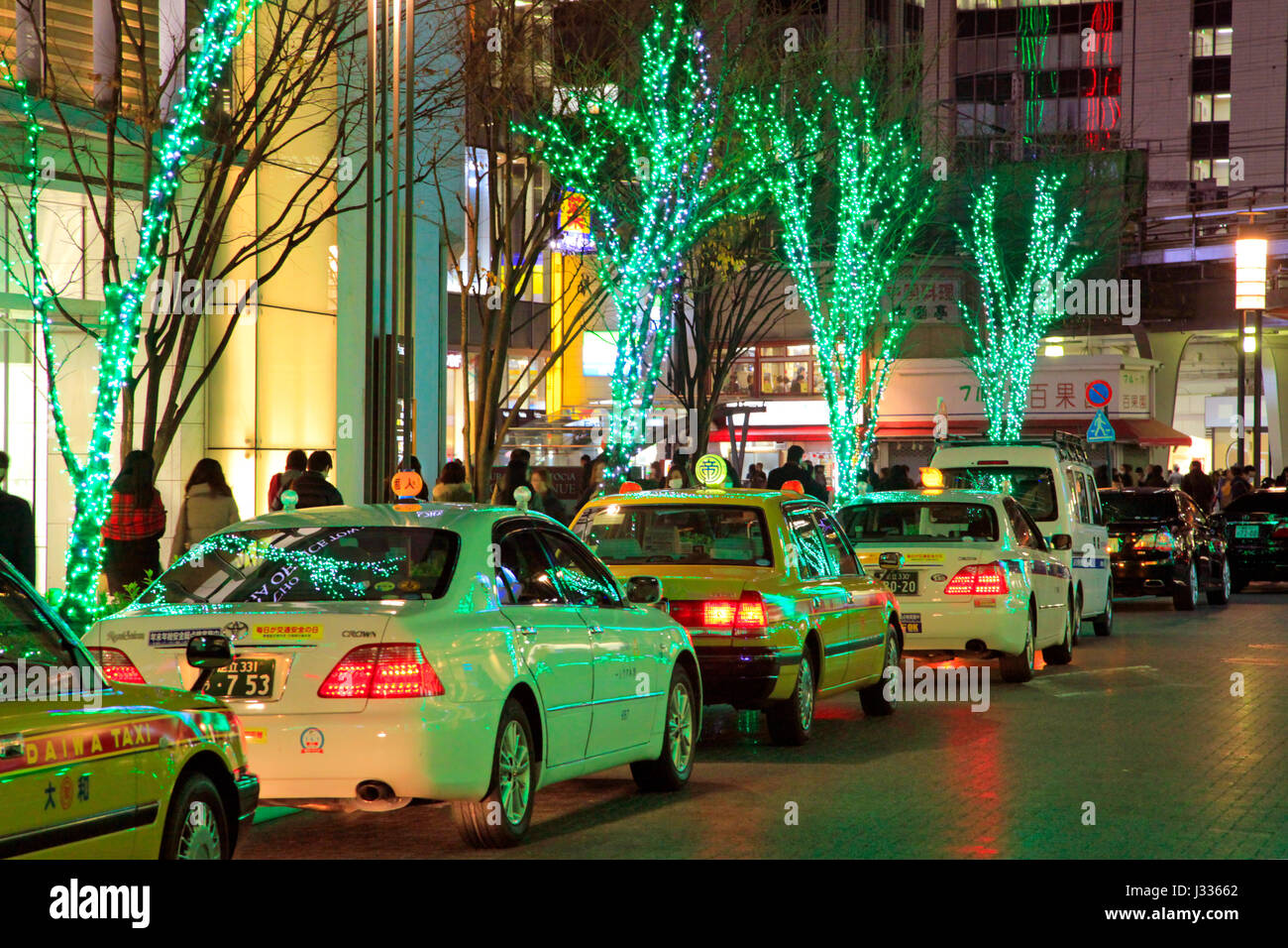 Christmas and Holiday Illumination in Ginza Tokyo Japan Stock Photo - Alamy