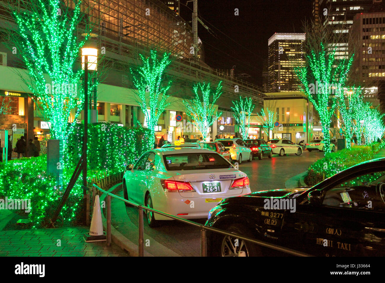 Christmas and Holiday Illumination in Ginza Tokyo Japan Stock Photo - Alamy