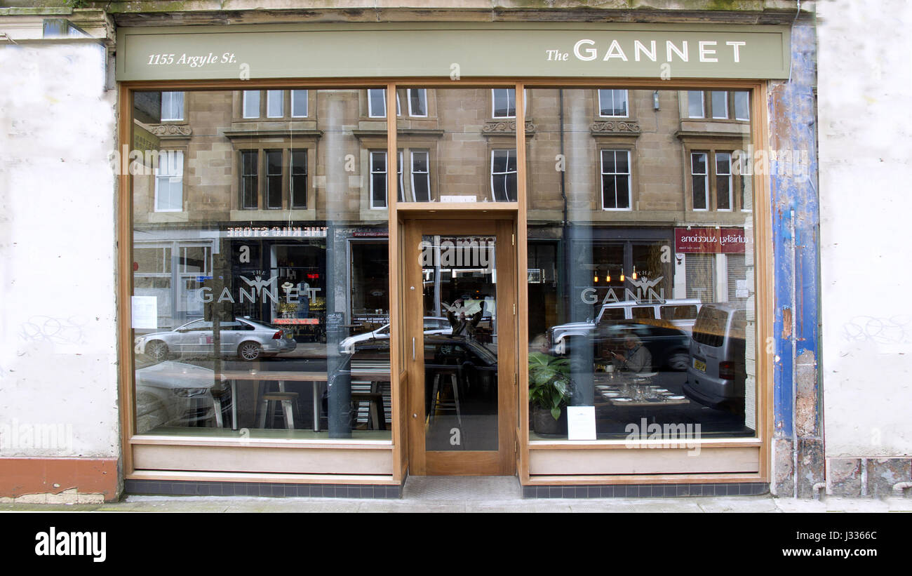 Gannet Finnieston  restaurant Glasgow Stock Photo