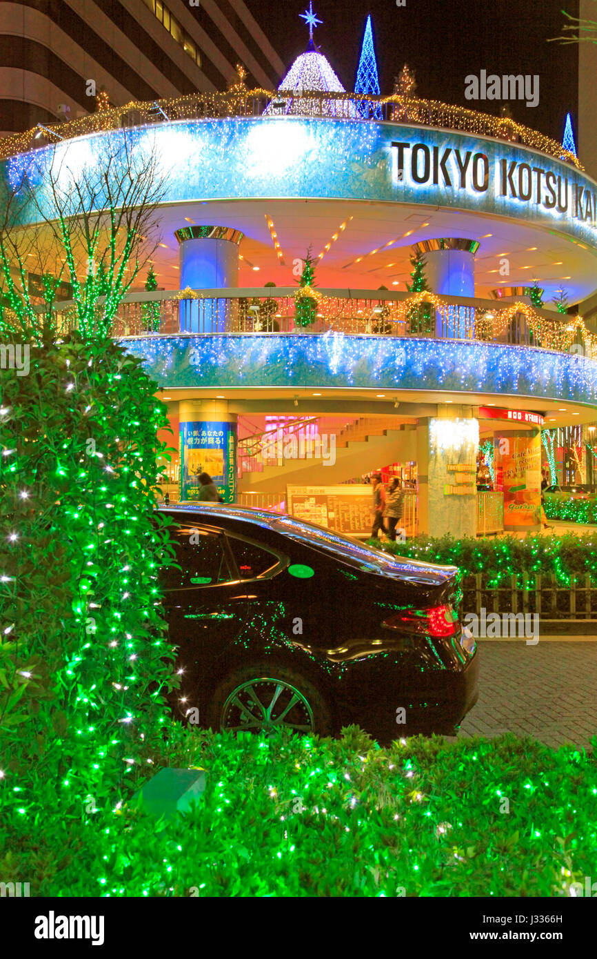 Christmas and Holiday Illumination in Ginza Tokyo Japan Stock Photo - Alamy