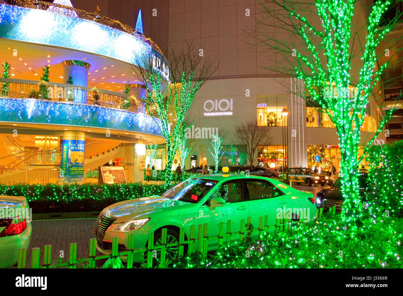 Christmas and Holiday Illumination in Ginza Tokyo Japan Stock Photo - Alamy
