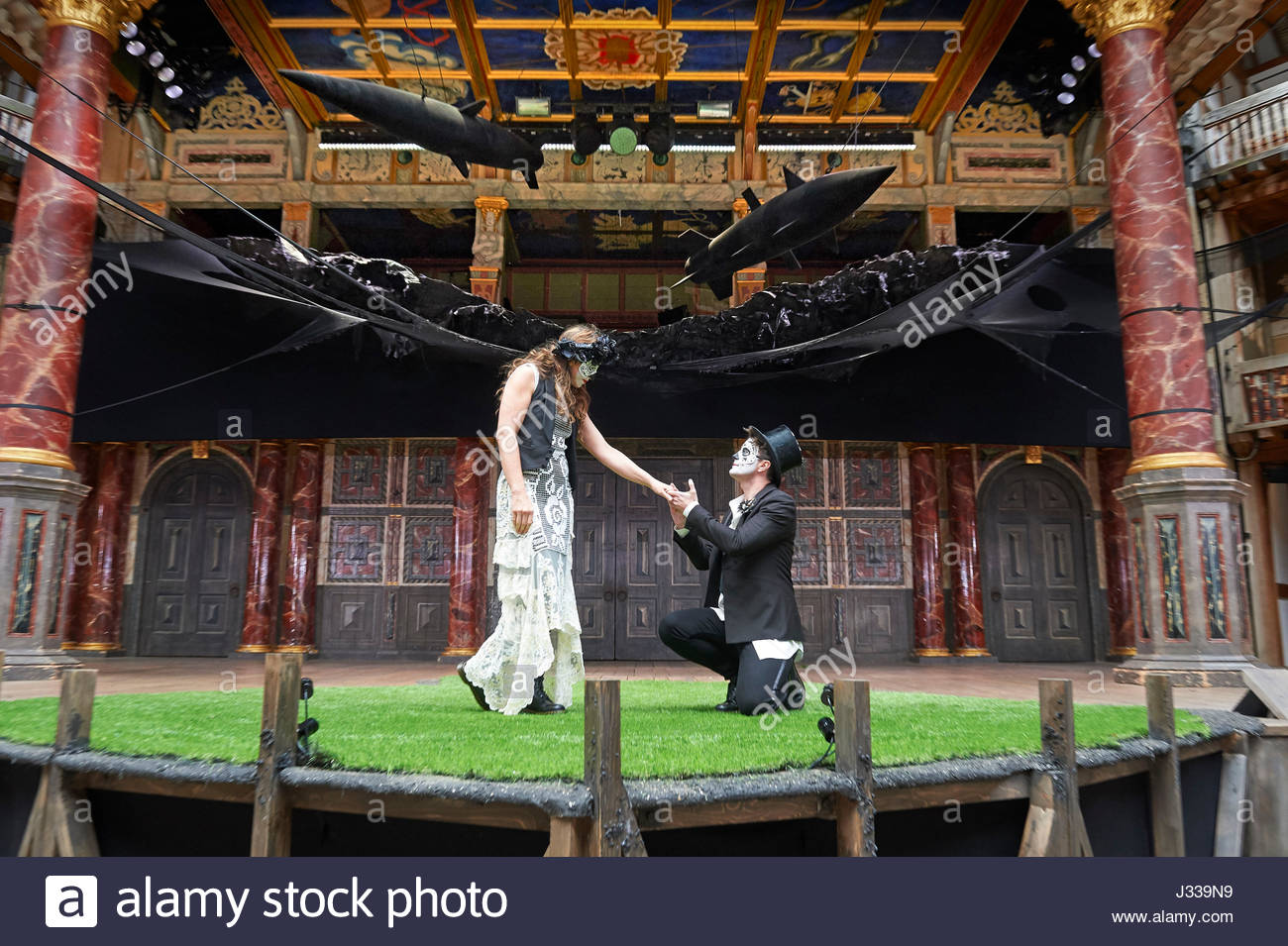 Romeo and Juliet by William Shakespeare. A Shakespeare's Globe Stock