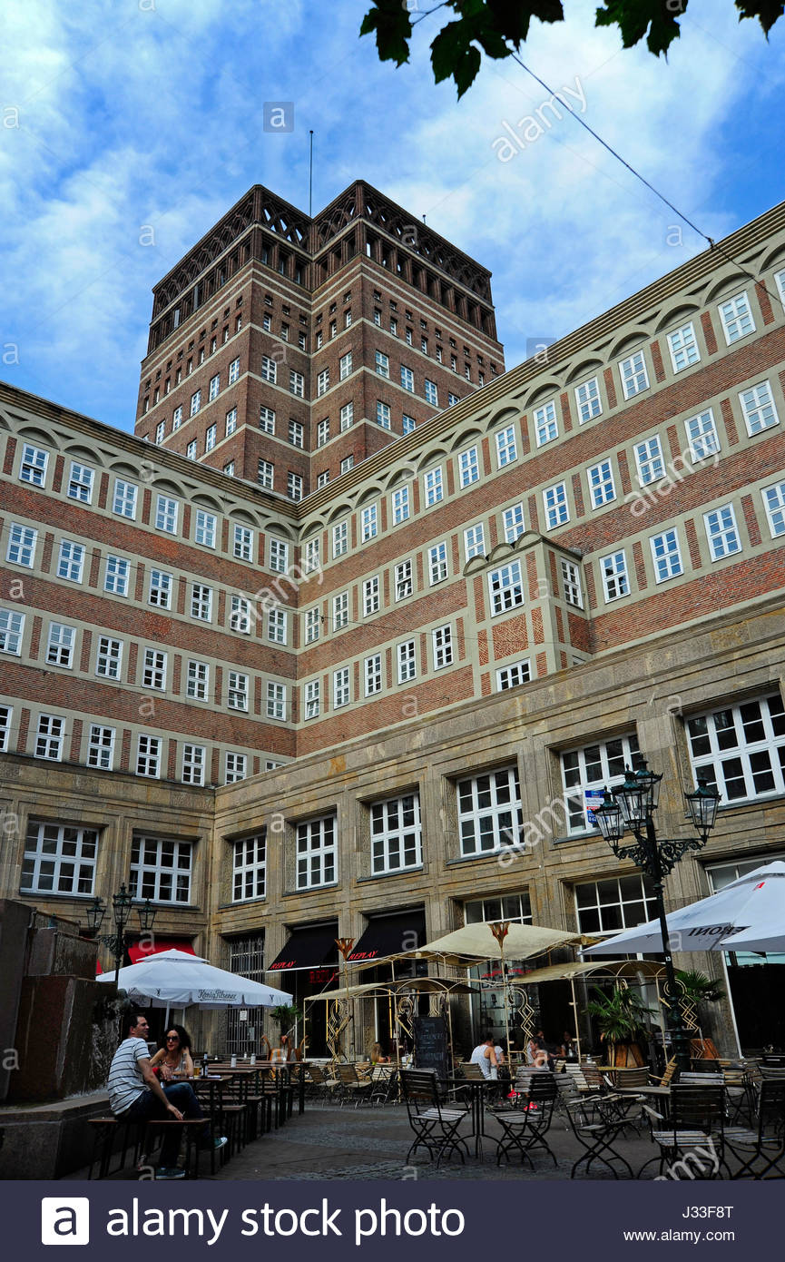 Courtyard With Gastronomy Wilhelm Marx House Historic City