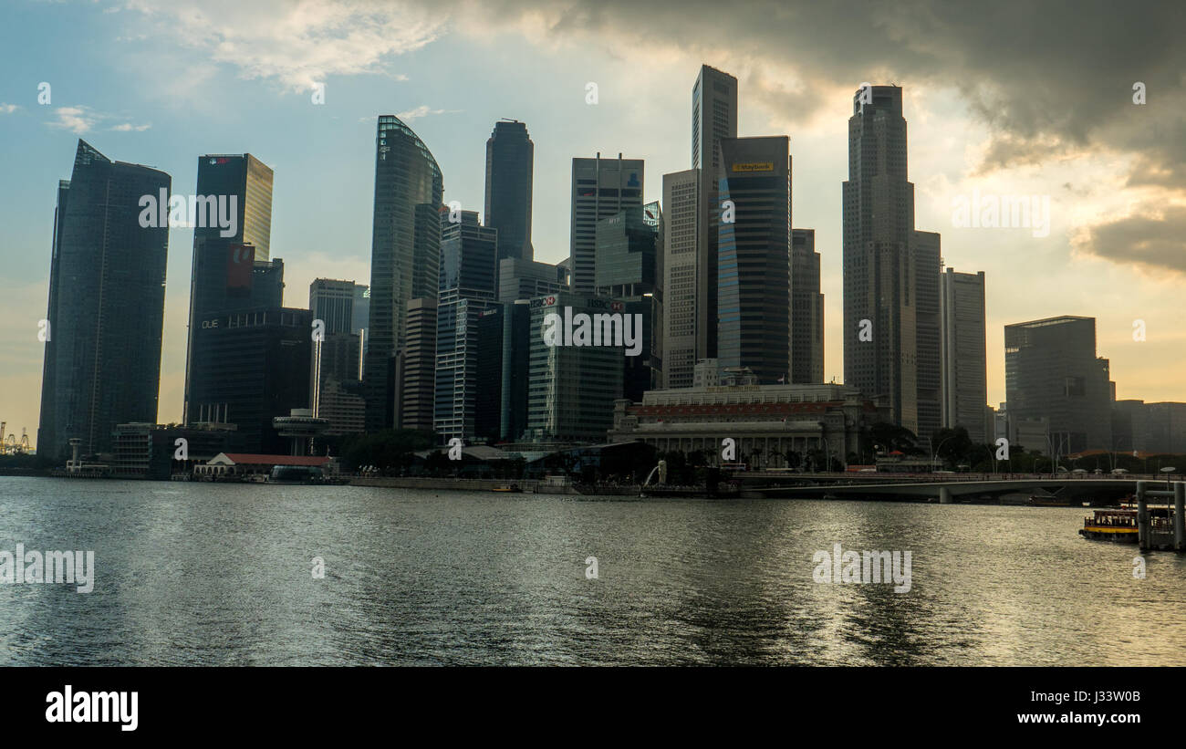 Marina bay area, singapore hi-res stock photography and images - Alamy