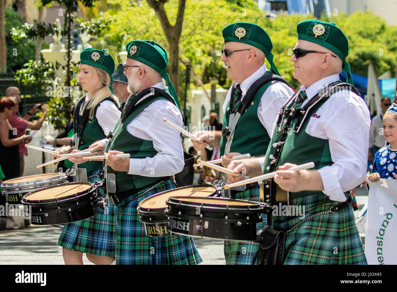 st patricks day parade brisbane city