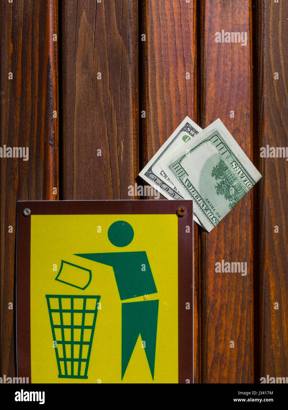 Reckless waste hires stock photography and images Alamy