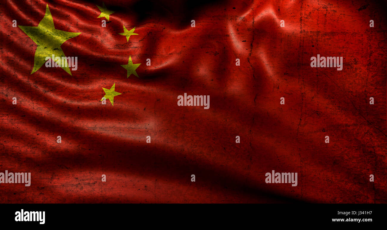 China vector flag hi-res stock photography and images - Alamy