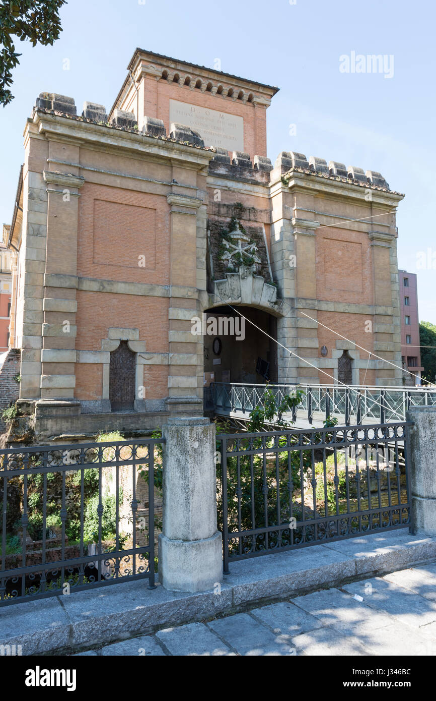 Galliera old city gate in Bologna Stock Photo Alamy