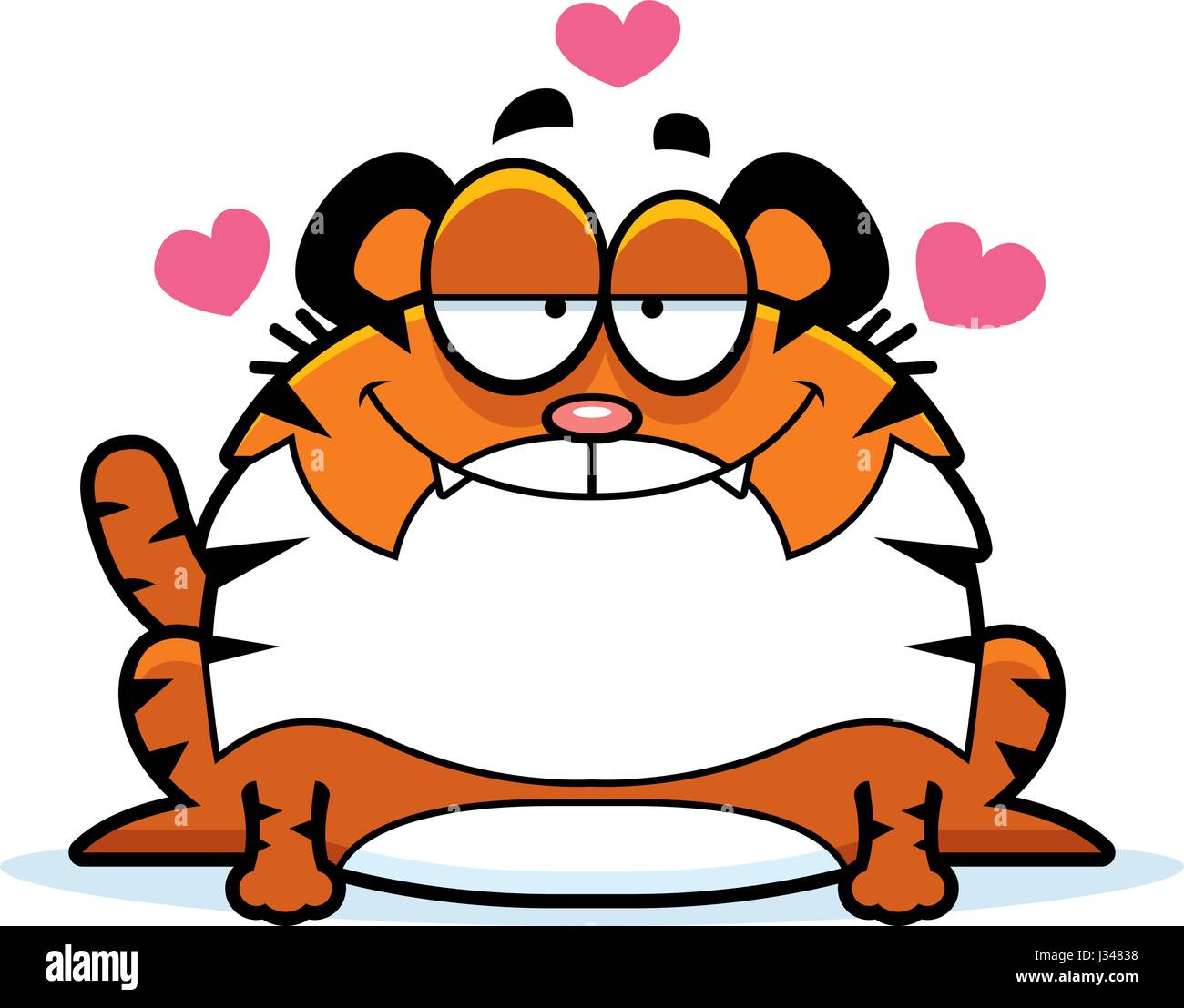 Tiger love Stock Vector Images - Alamy