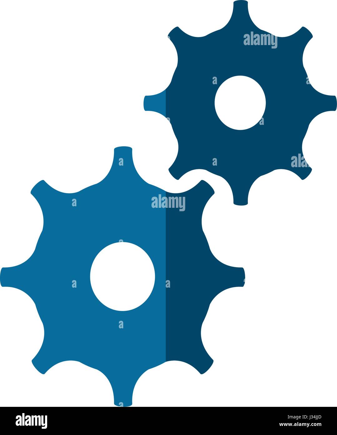 gear wheels icon Stock Vector Image & Art - Alamy