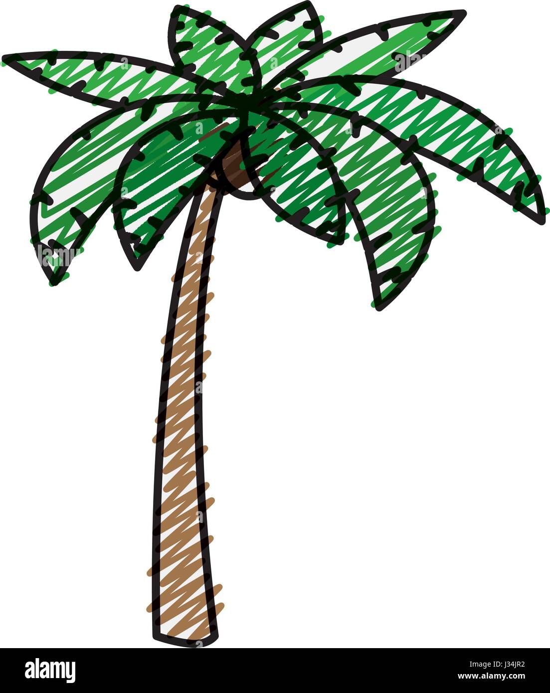 tropical palm icon Stock Vector Image & Art - Alamy