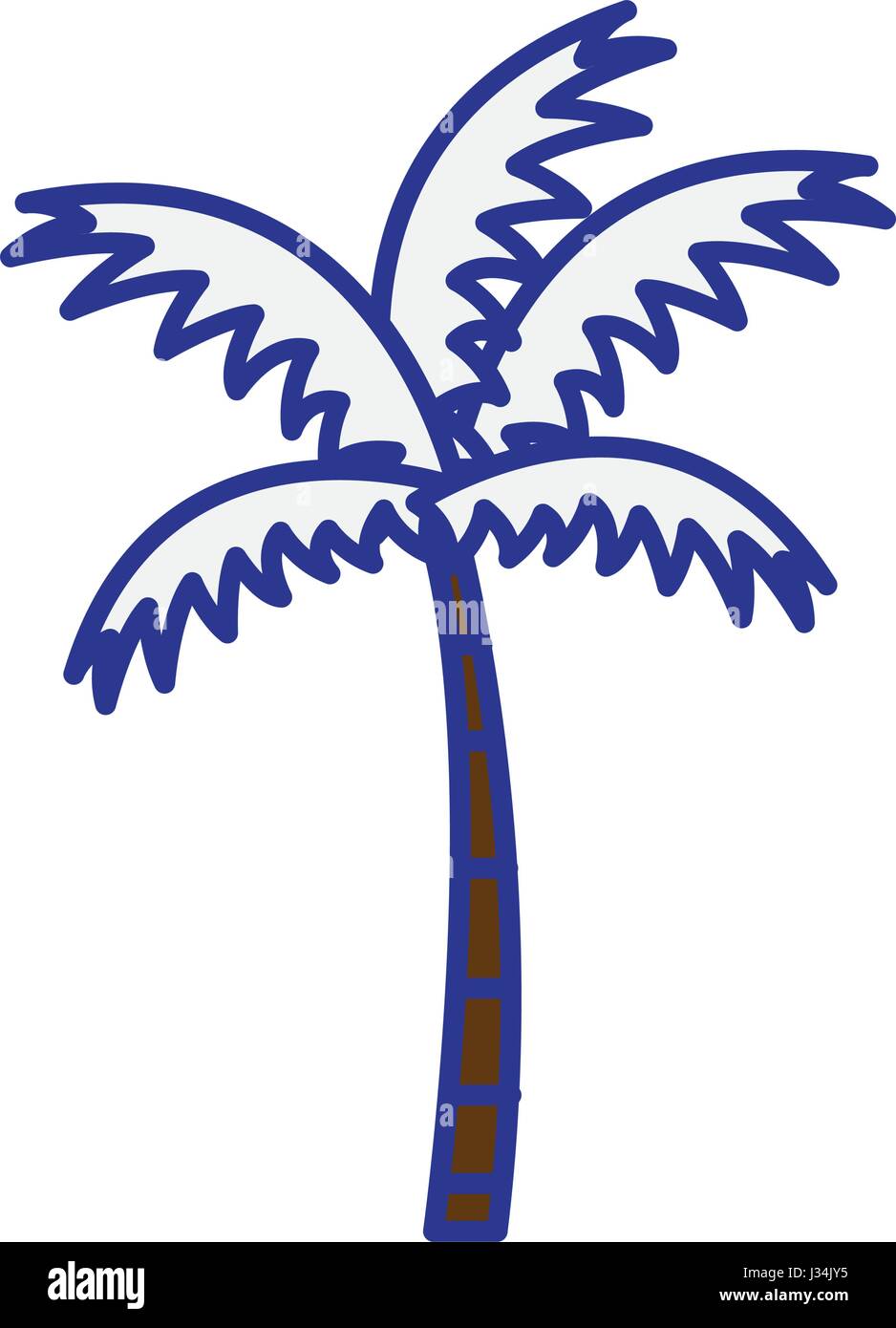 tropical palm icon Stock Vector Image & Art - Alamy