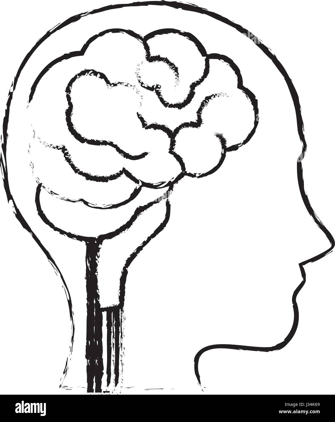 Human brain design Stock Vector Image & Art - Alamy