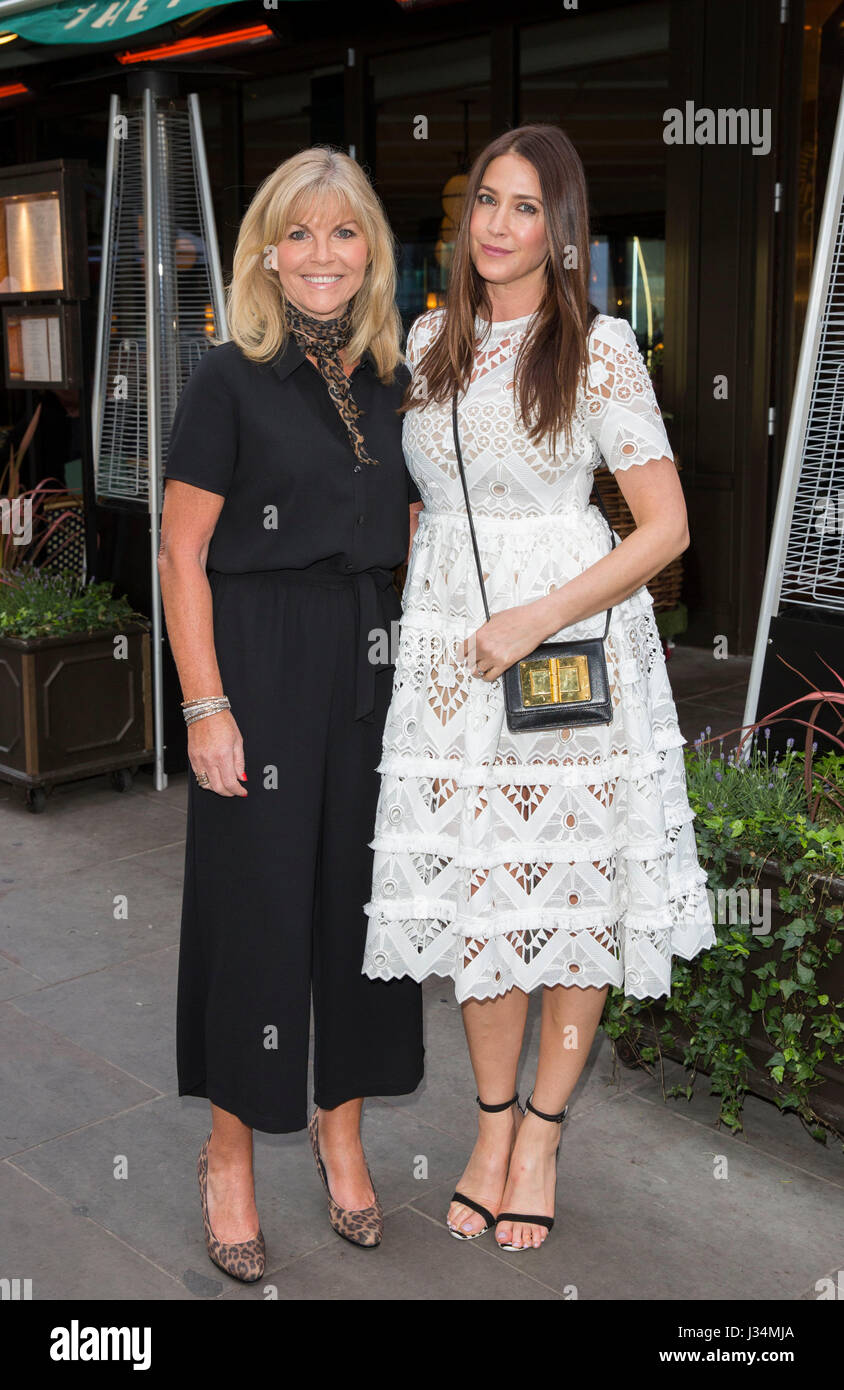 EDITORIAL USE ONLY Angela Spindler, CEO N Brown Group (left) and Lisa