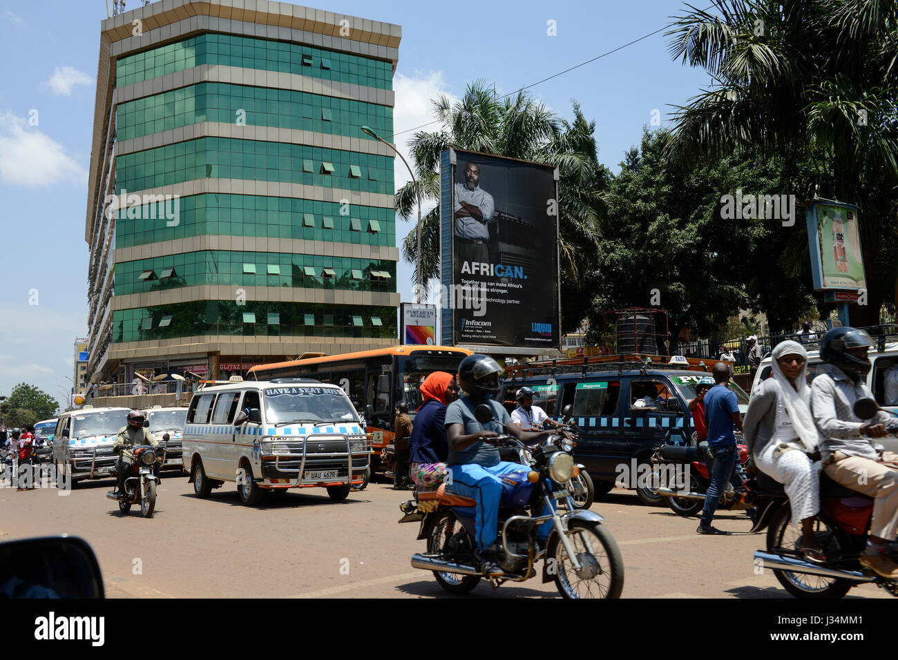 Kampala Traffic High Resolution Stock Photography and Images Alamy