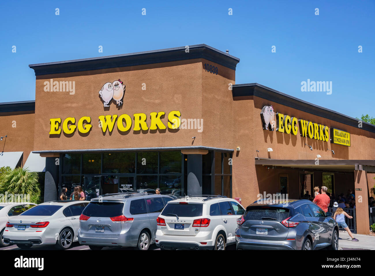 Las Vegas, APR 29: The famous Egg Works restaurant on APR 29, 2017 near Las  Vegas, Nevada Stock Photo - Alamy