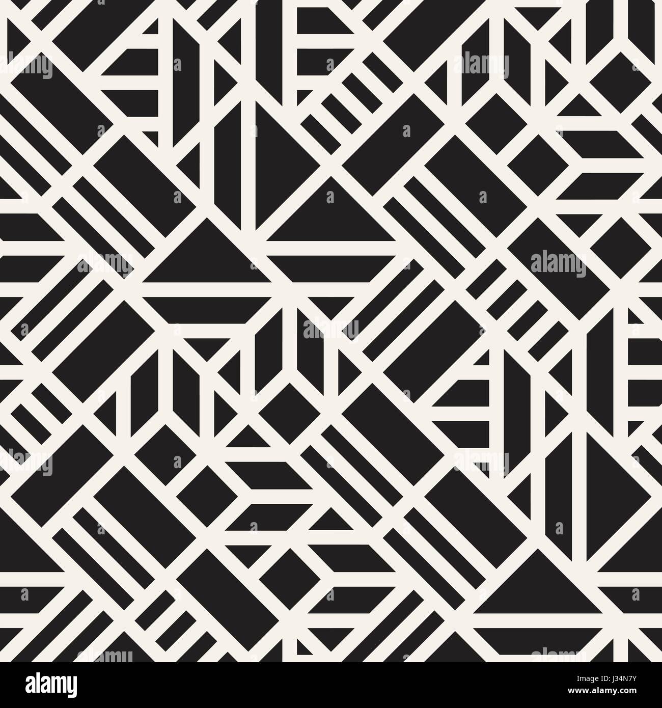 Vector seamless pattern. Mesh repeating texture. Linear grid with ...