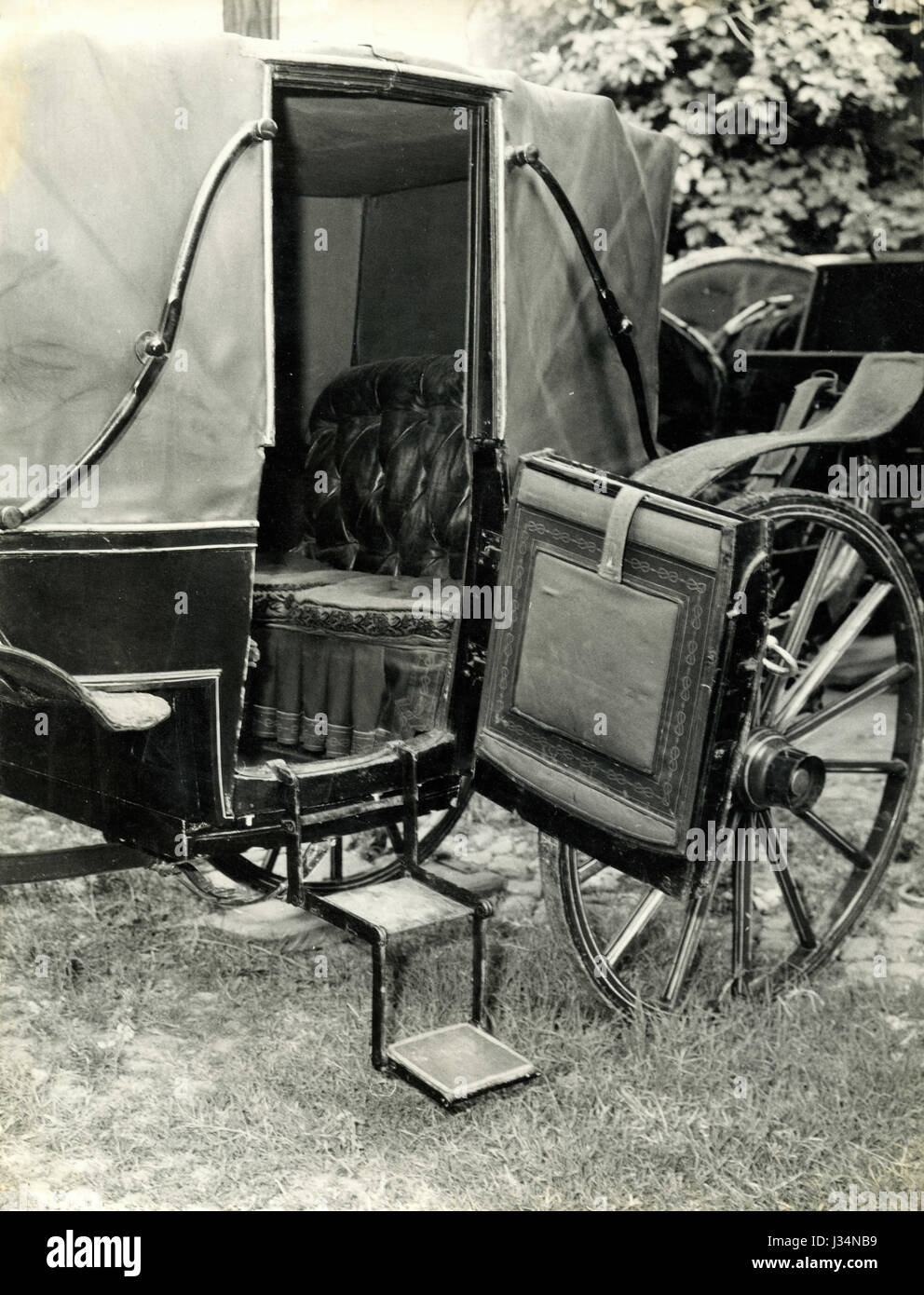 Horse-drawn carriage Stock Photo