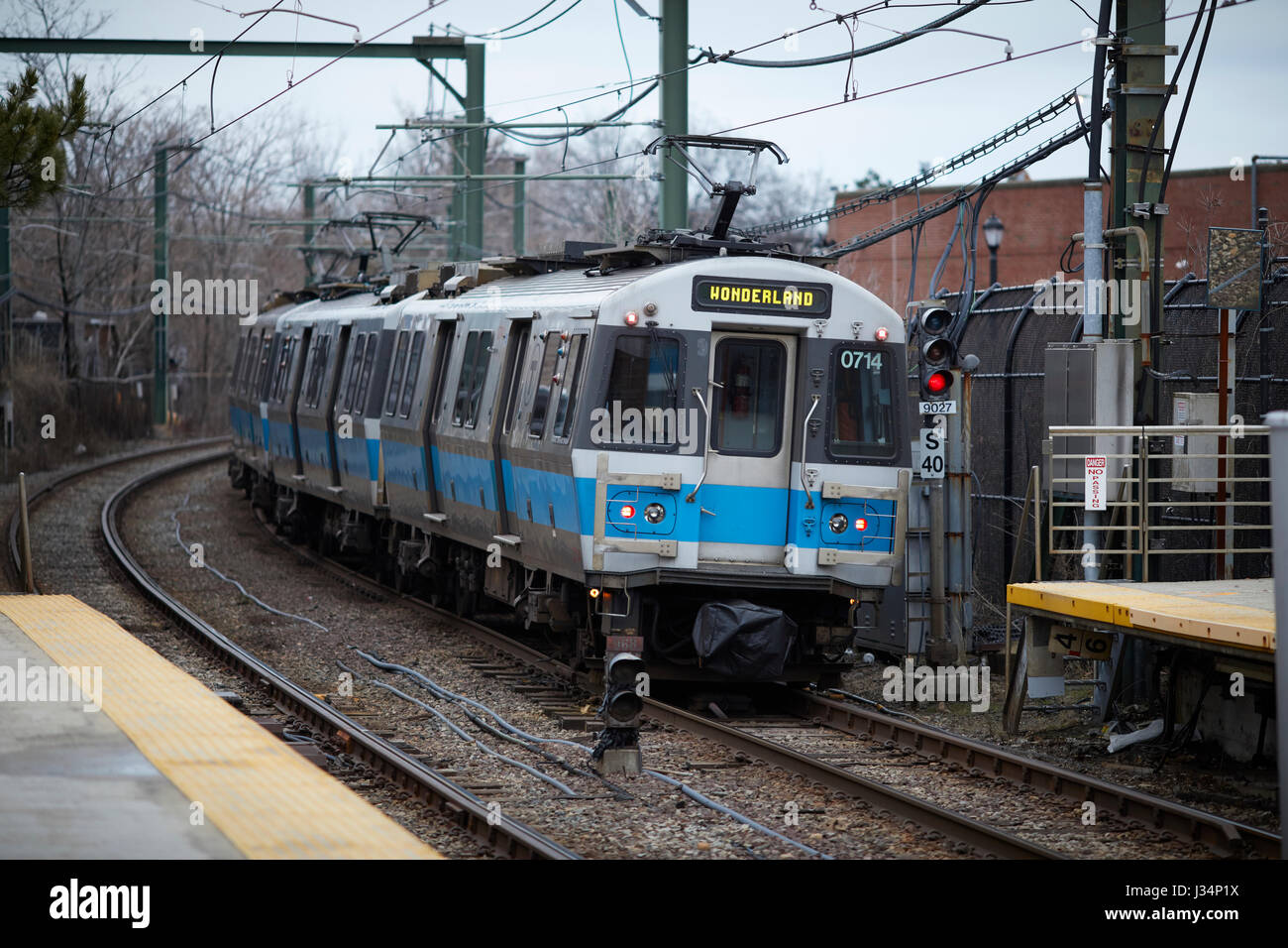 Massachusetts Bay Transportation Authority (MBTA) at Wood Island
