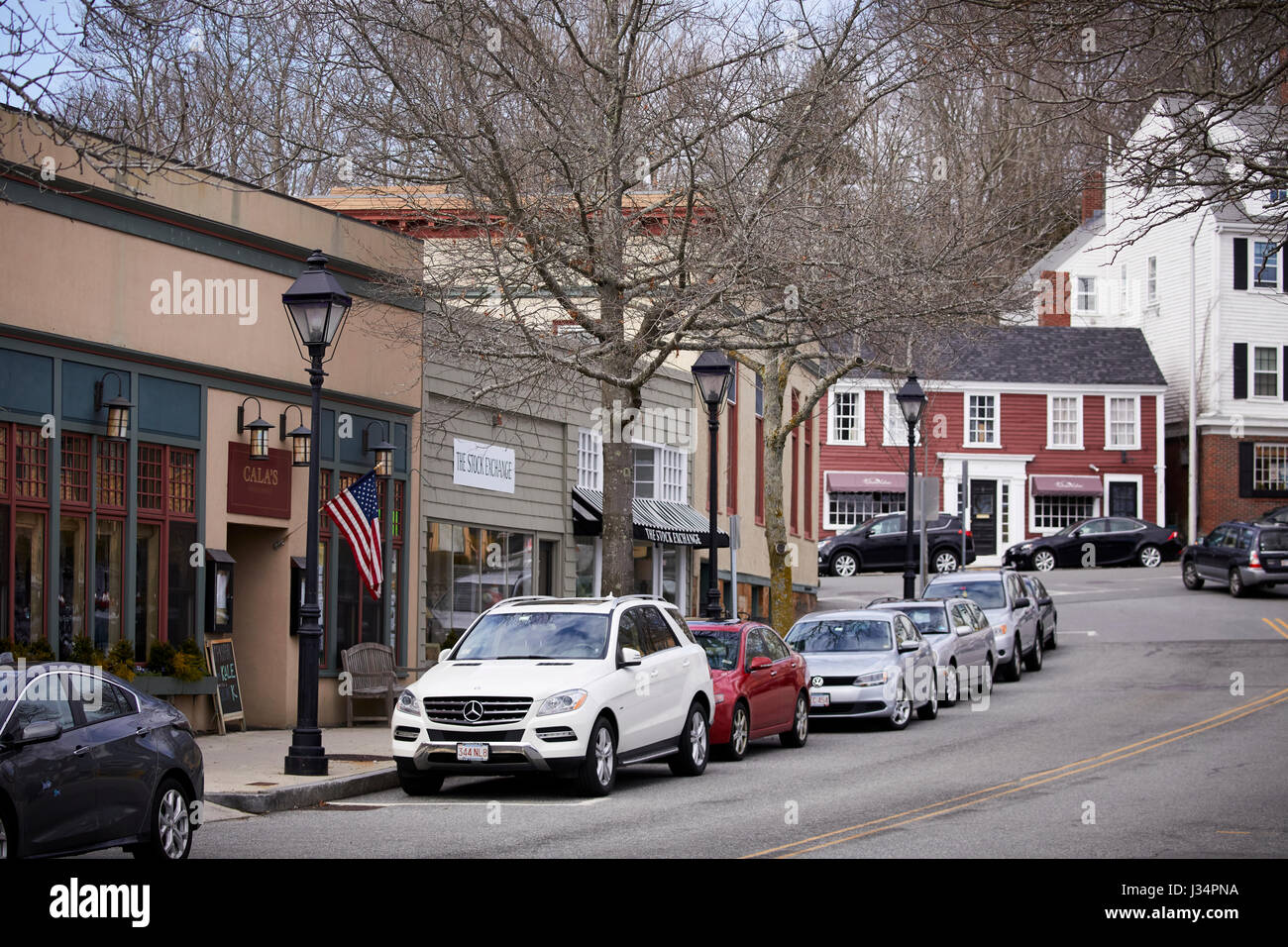 Suburb suburban street view architecture architectural hires stock