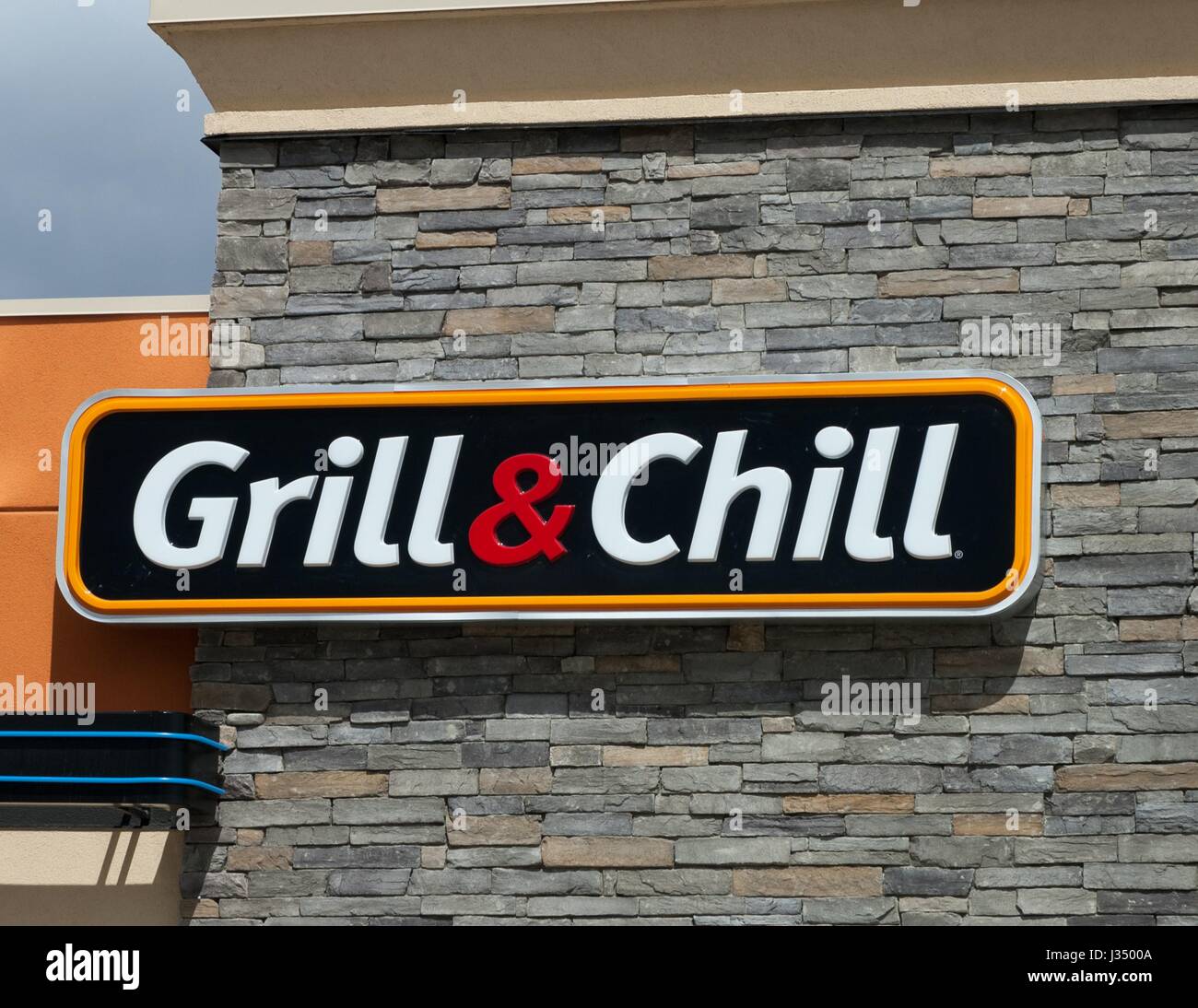 A Dairy Queen Grill & Chill location in Calgary, Alberta, Canada Stock Photo