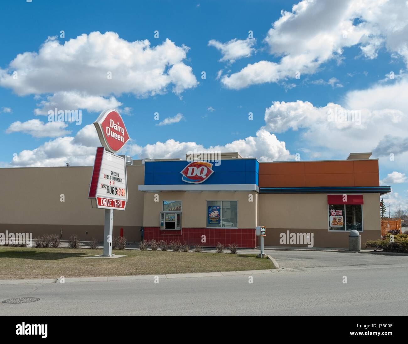 Canadian dairy queen sign hires stock photography and images Alamy