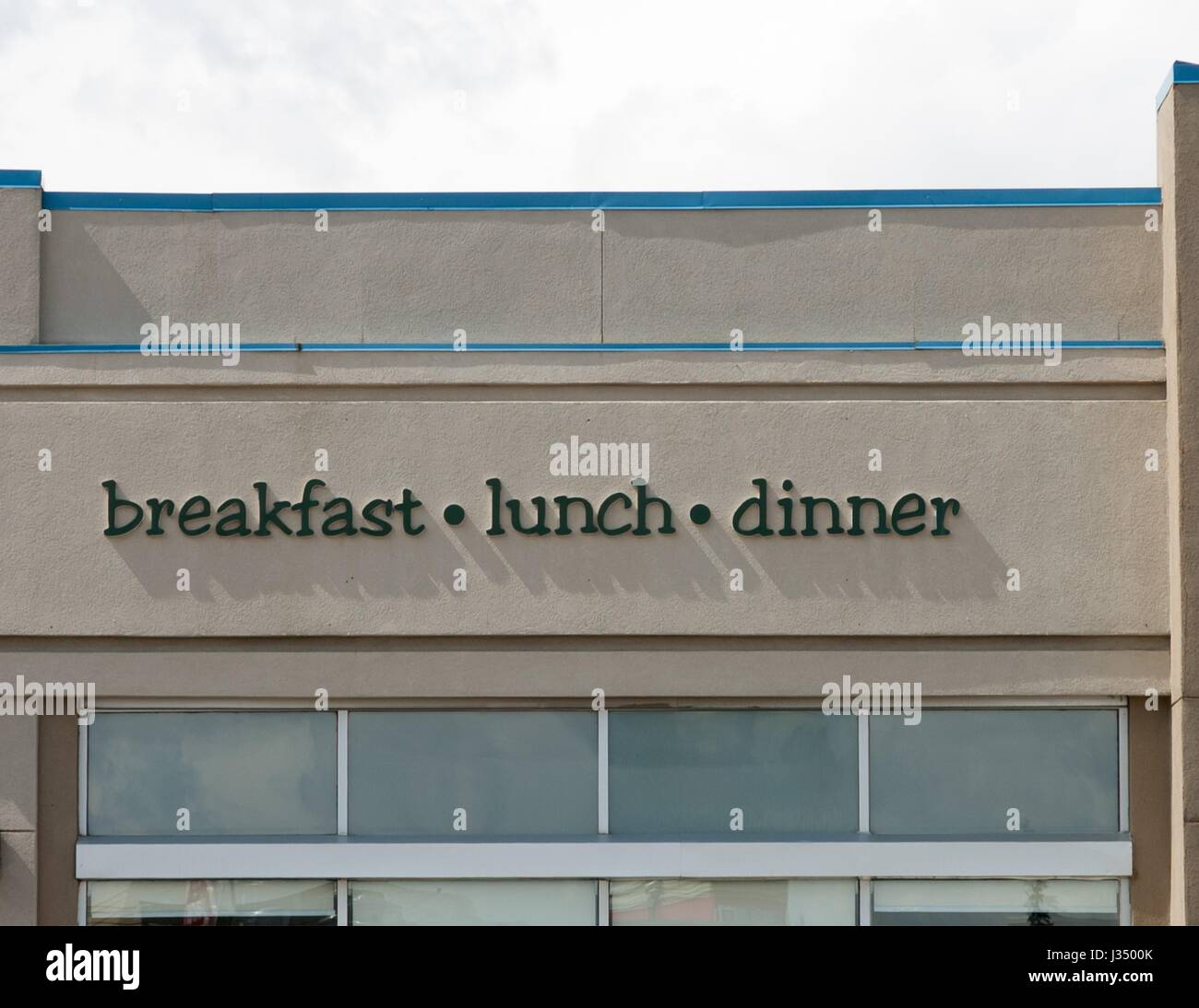 An Eggs & More Restaurant in Calgary, Alberta, Canada Stock Photo Alamy