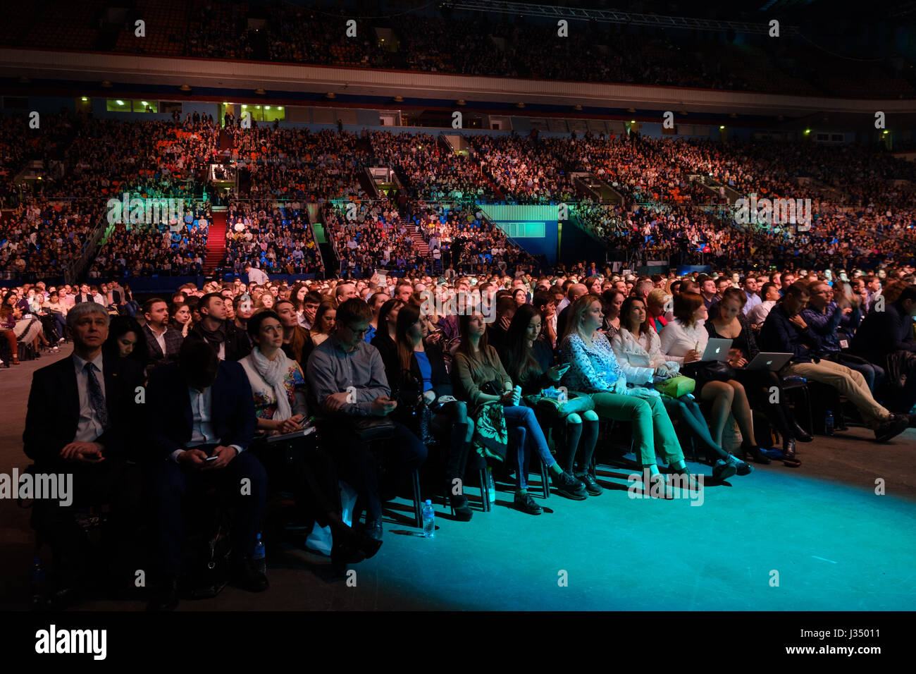 Audience at conference hall Stock Photo - Alamy