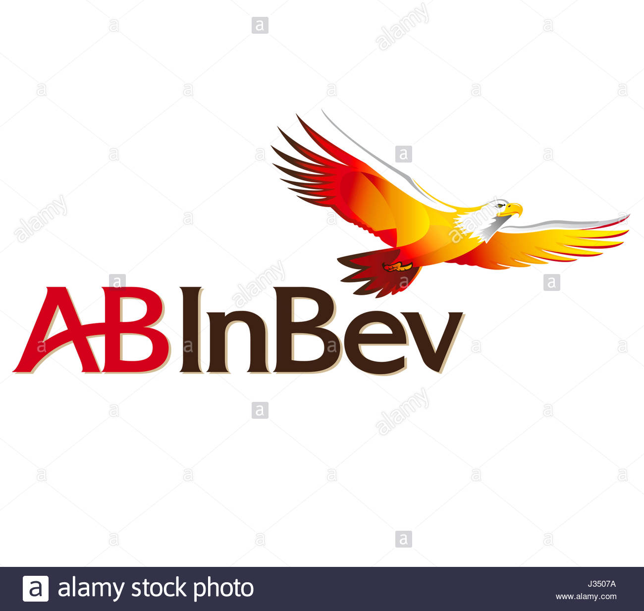 Anheuser Busch Inbev Icon Logo Sab Miller Brewery Stock Photo Alamy
