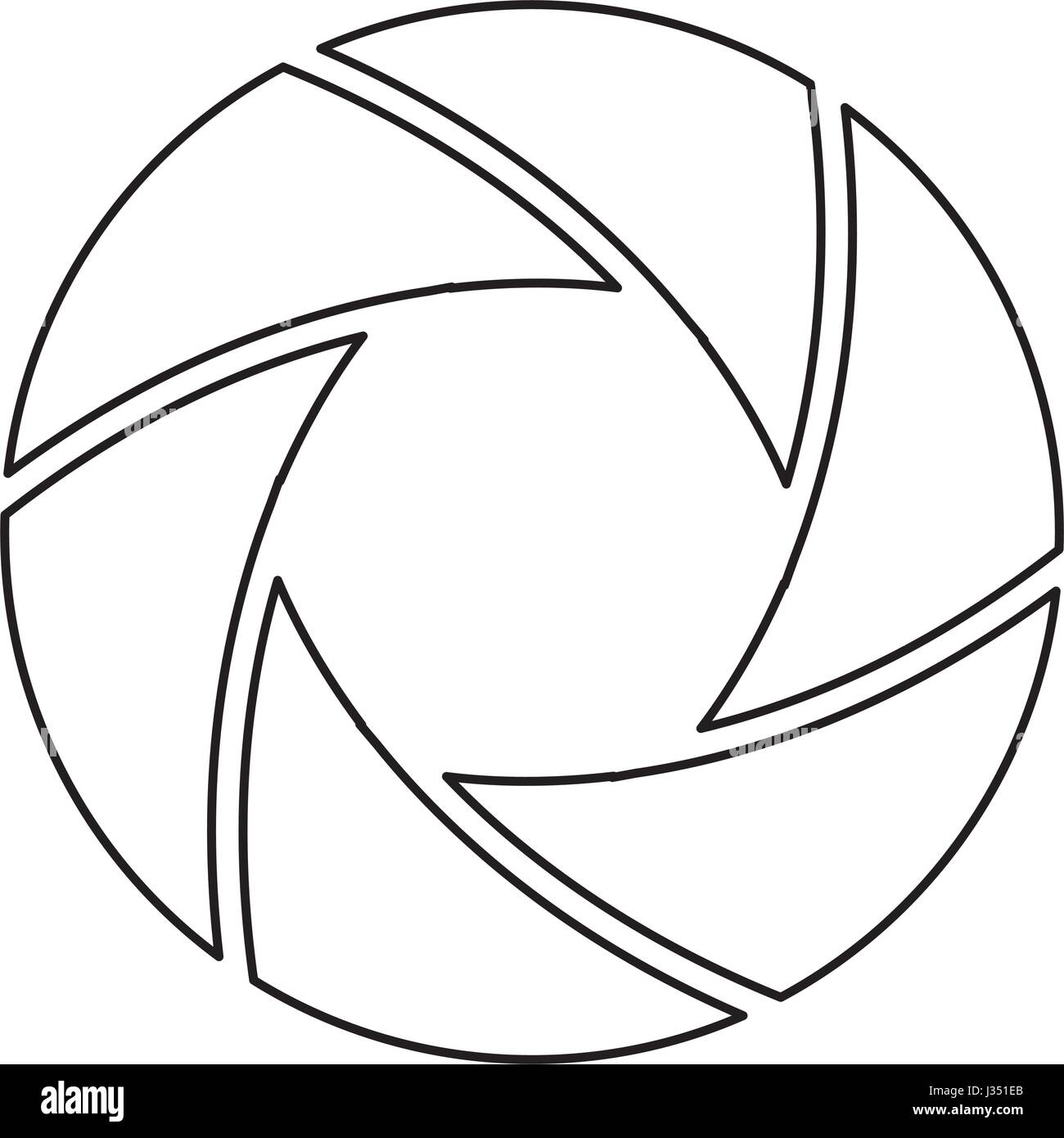 Shutter camera symbol Stock Vector Image & Art Alamy