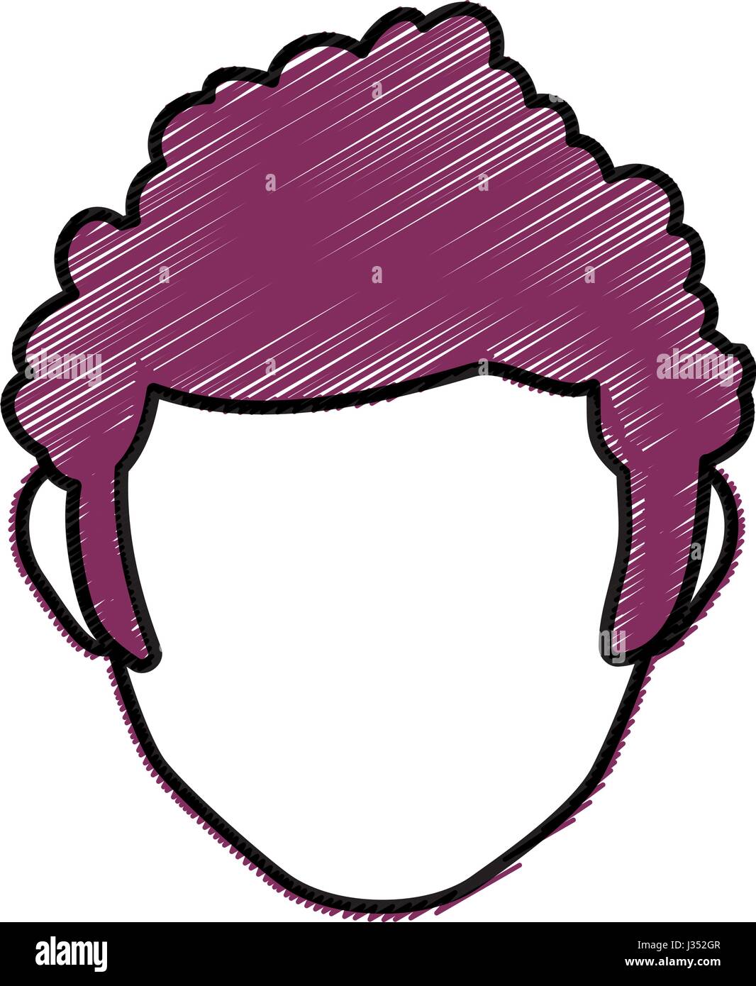 Male faceless head Stock Vector Image & Art - Alamy