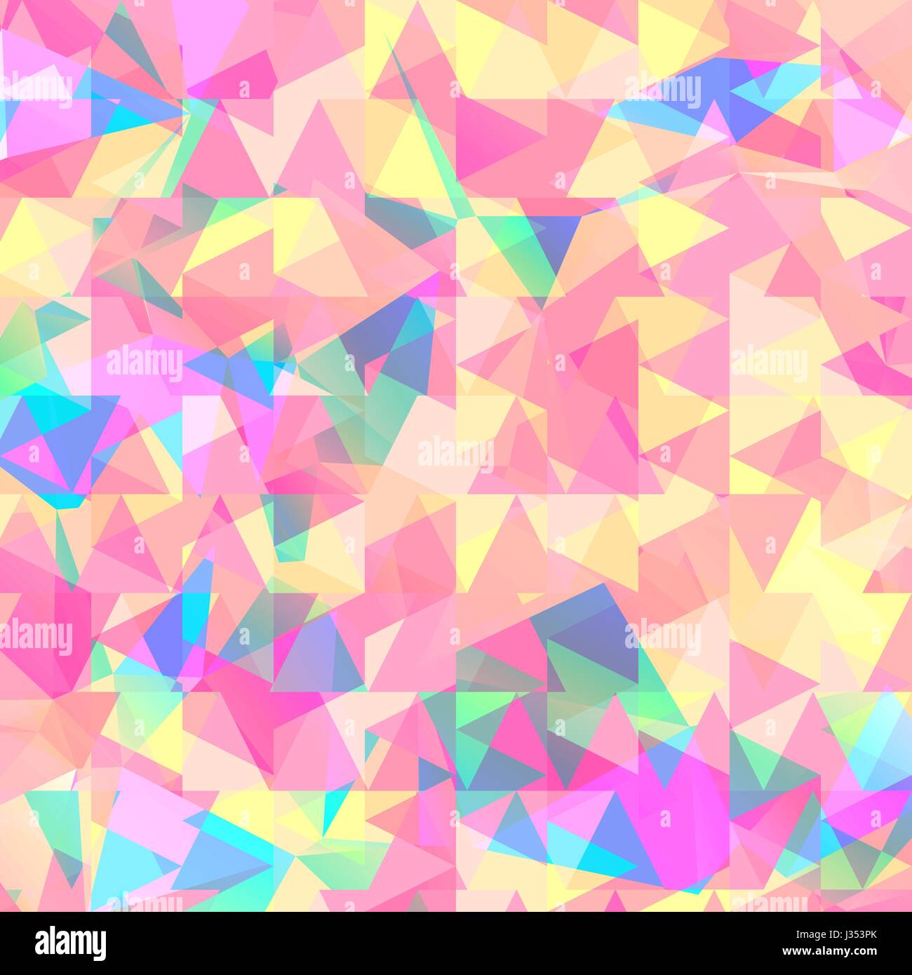 Triangle mosaic design, colorful repetition Stock Vector Image & Art