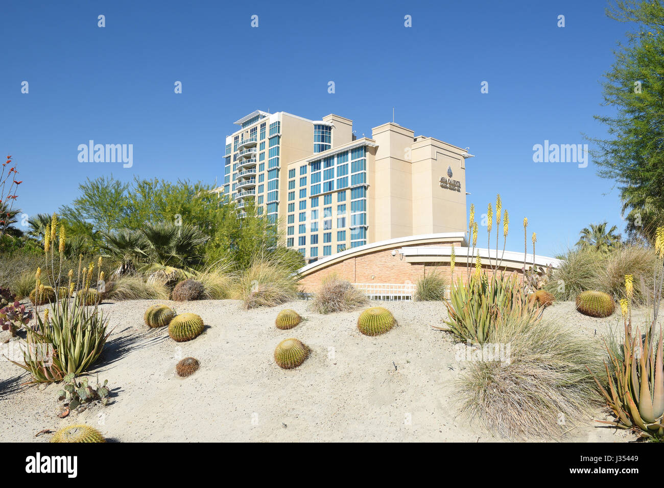 PALM SPRINGS, CA - MARCH 24, 2017: Agua Caliente Casino Resort Spa Stock Photo