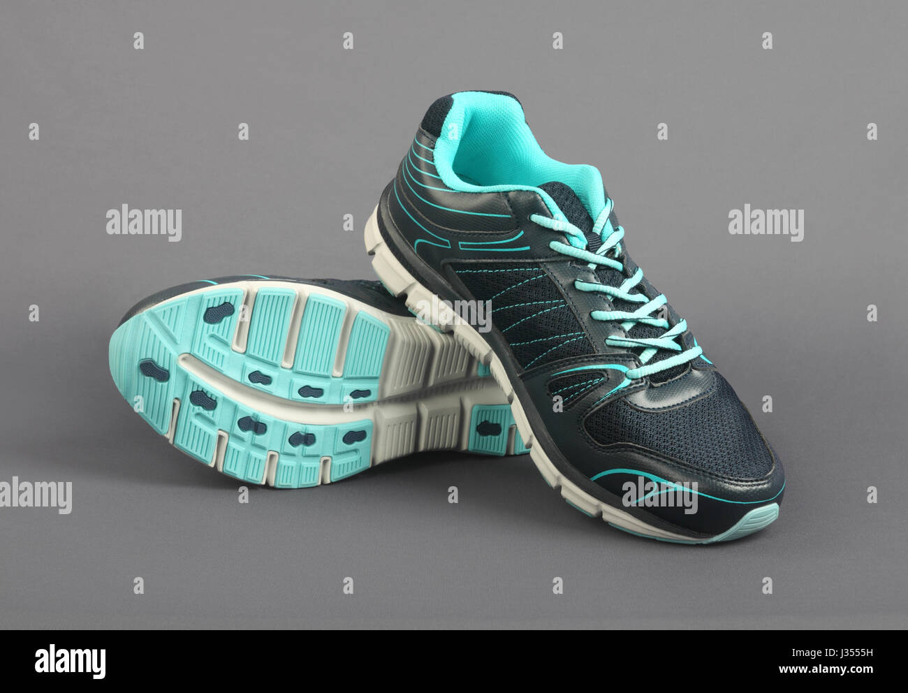 Indian Made Men's Sport shoes Stock Photo