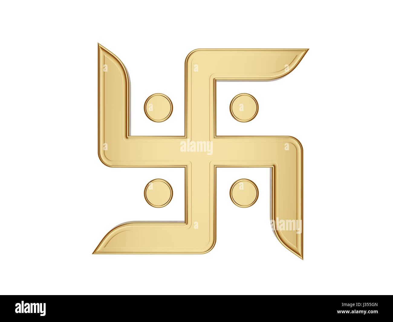 Swastika Symbol Stock Photo