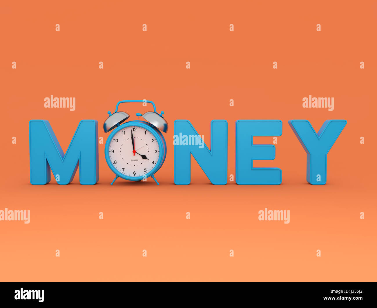 Money concept - 3D Rendering Image Stock Photo - Alamy