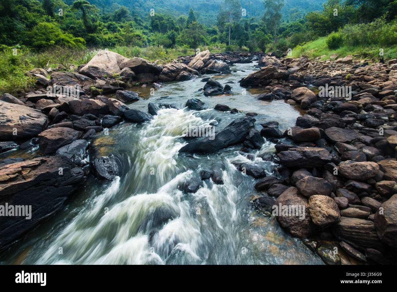 Beautiful north falls flows hi-res stock photography and images - Alamy