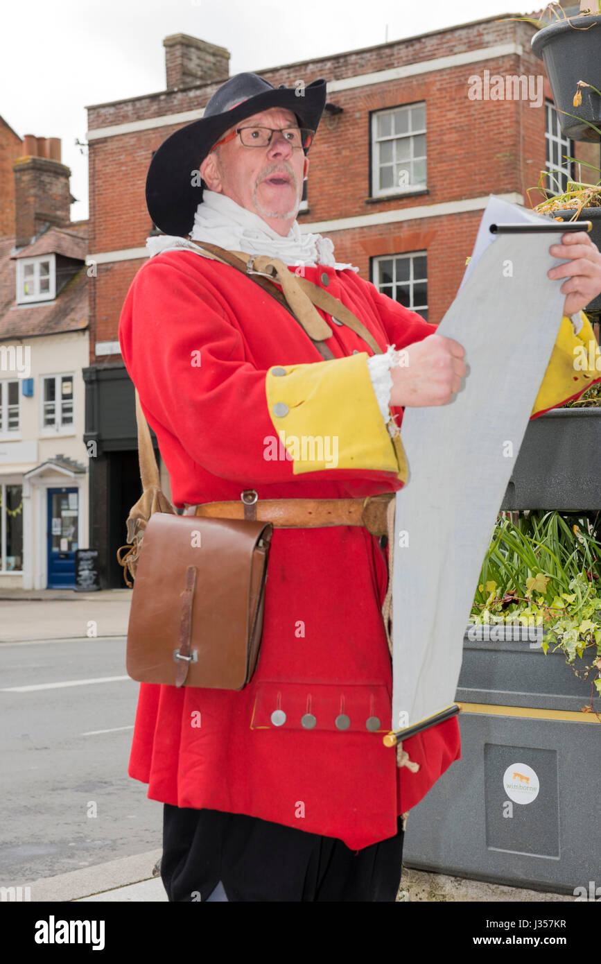 Melvin Gudger - Pamphill and Shapwick. This event was originally part of the Blandford Forum Georgian Fayre for many years but is now held every two y Stock Photo