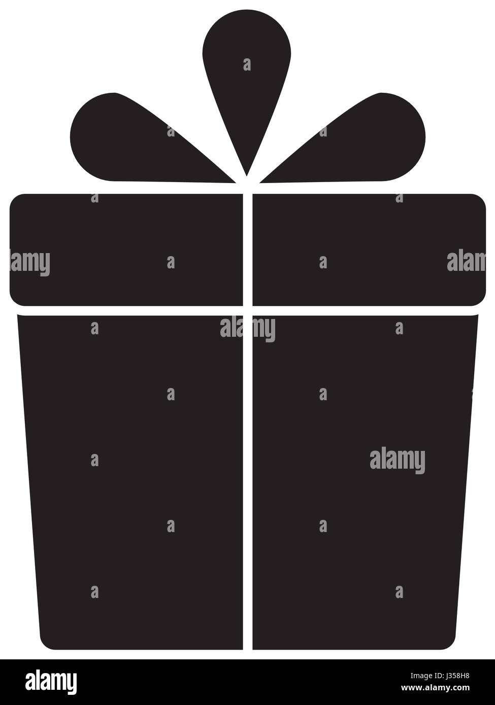 gift box icon Stock Vector Image & Art - Alamy