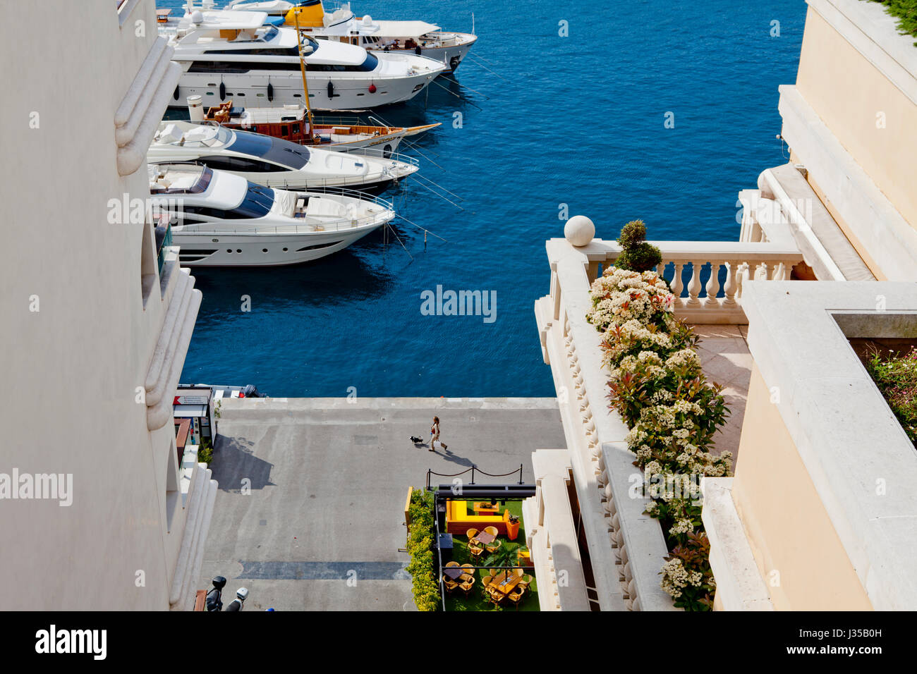 Monte Carlo, Monaco. Seaview and wealthy lifestyle Stock Photo Alamy