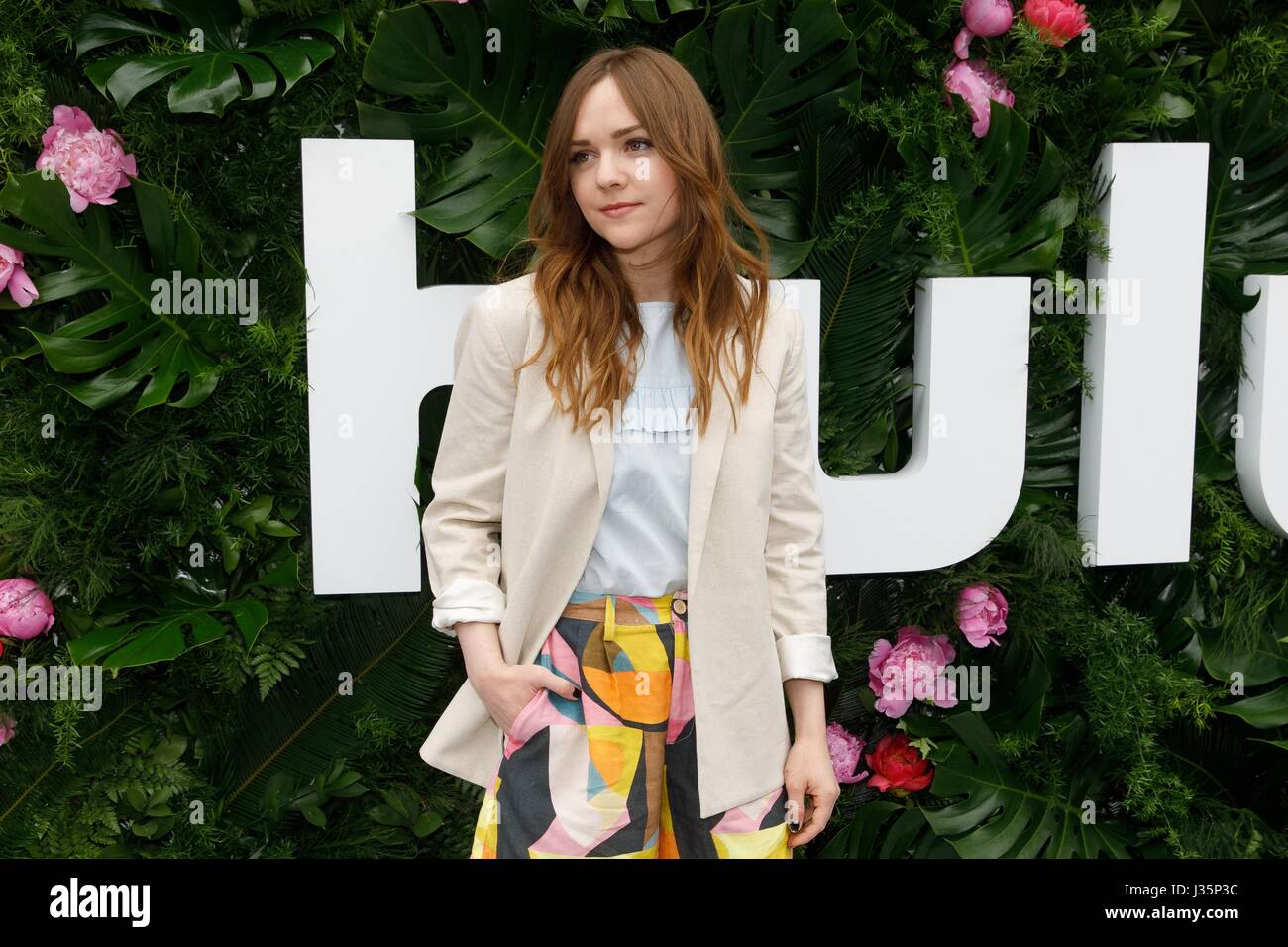 New York, NY, USA. 3rd May, 2017. Tara Lynne Barr at arrivals for Hulu