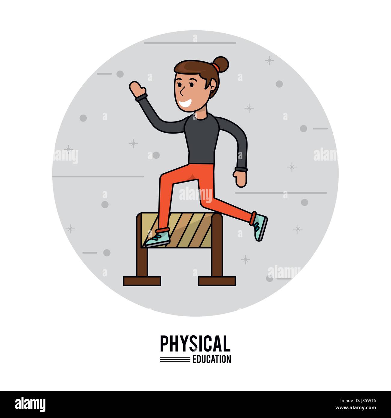 Physical education Stock Vector Images - Alamy