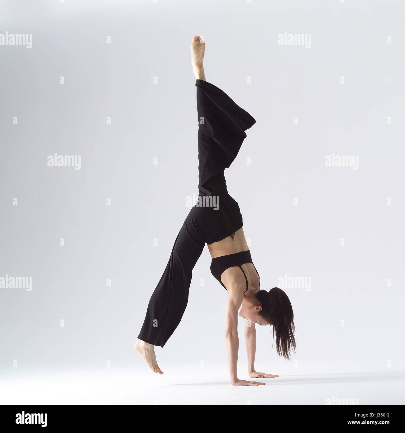 Mature woman barefoot dancing hi-res stock photography and images - Alamy