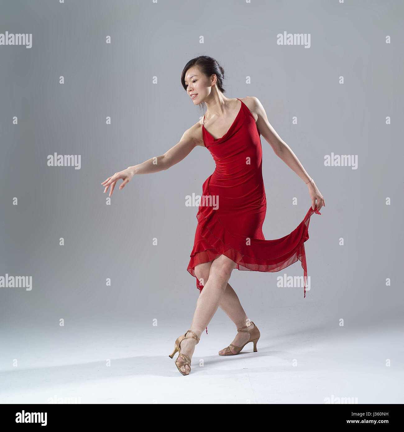 Asian woman dancing heels hi-res stock photography and images - Alamy
