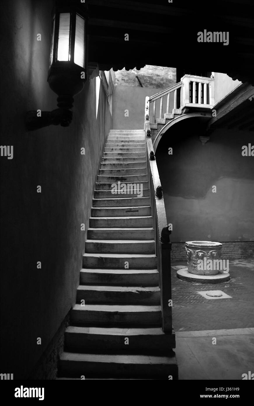 Grand staircase photography Black and White Stock Photos & Images - Alamy