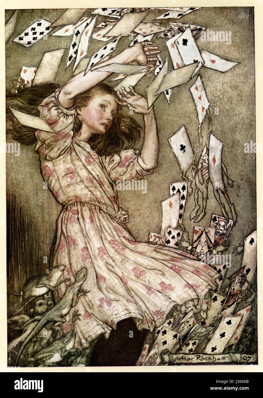 Illustration by Arthur Rackham Alice's Adventures in